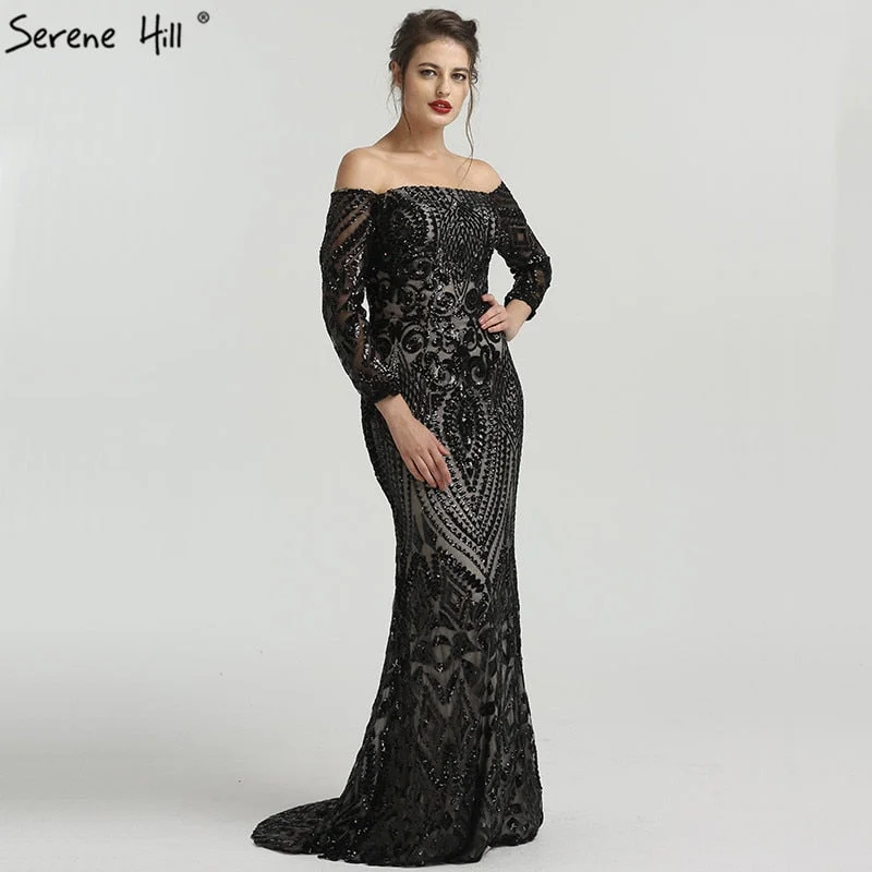On Sale no return no refundSale Off Shoulder Sequined Evening Gowns Evening Dress LA6476 On Sale no return no refundSale Off Shoulder Sequined Evening Gowns Evening Dress LA6476