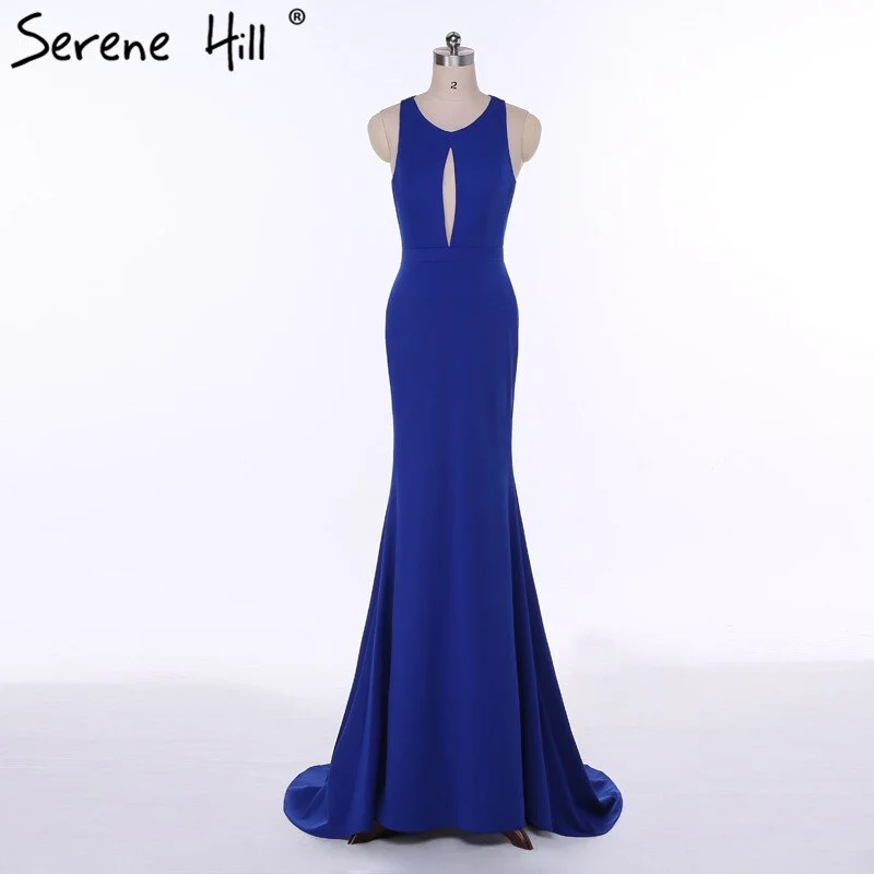 On Sale no return no refundSale Vestidos Festa Curto Blue Simple Prom Dresses Sexy Mermaid Elegant Fashion Long Evening Party 2024 Serene Hill LA6108 On Sale no return no refundSale Vestidos Festa Curto Blue Simple Prom Dresses Sexy Mermaid Elegant Fashion Long Evening Party 2024 Serene Hill LA6108