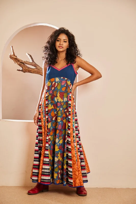 Chitthi - Multi Panelled Embroidered Dress