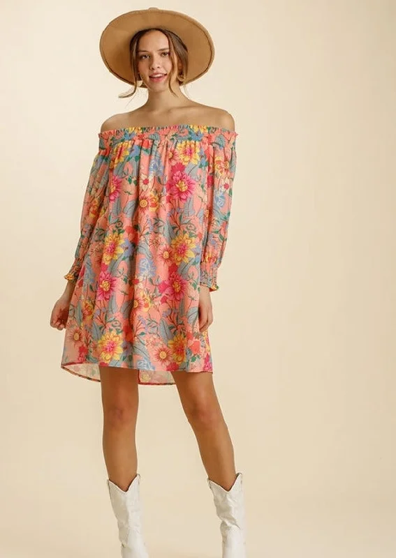 Flamingo Mix Dress