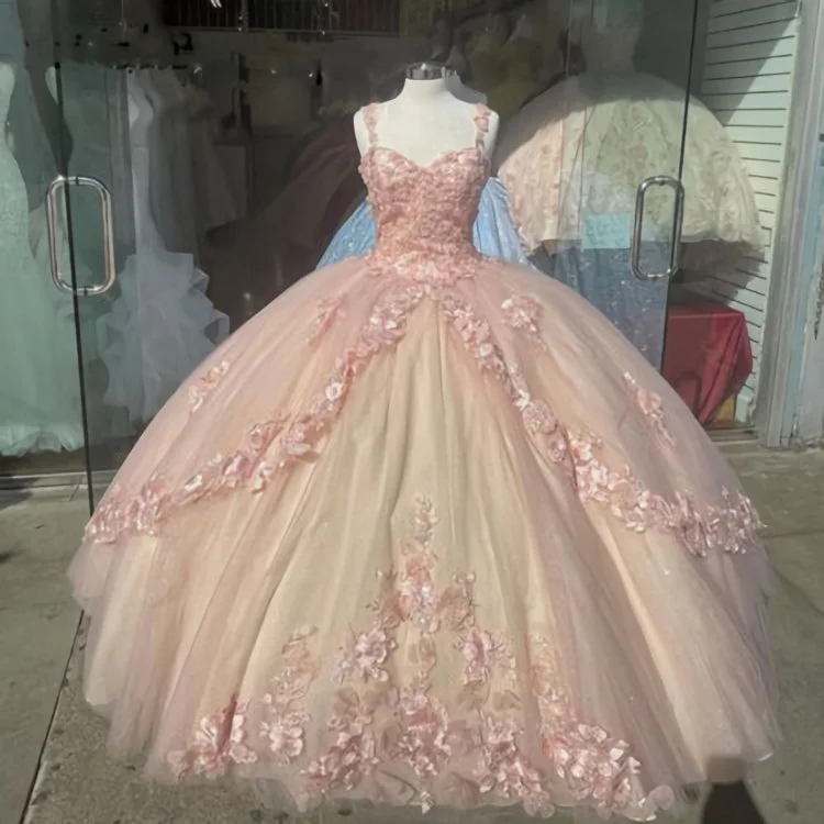 Ball Gown Sweet 16 Dress Princess Quinceanera Dresses Lace Appliques Sweet 15 Party Prom Ball Gowns Ball Gown Sweet 16 Dress Princess Quinceanera Dresses Lace Appliques Sweet 15 Party Prom Ball Gowns
