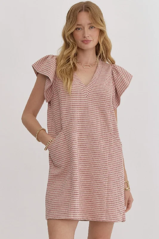 Textured and Timeless Dress