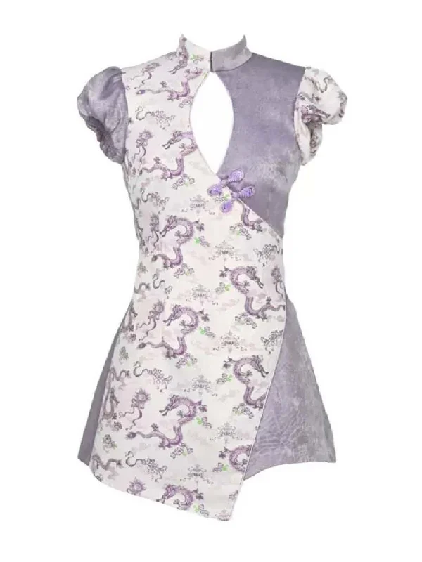 Dress: Purple