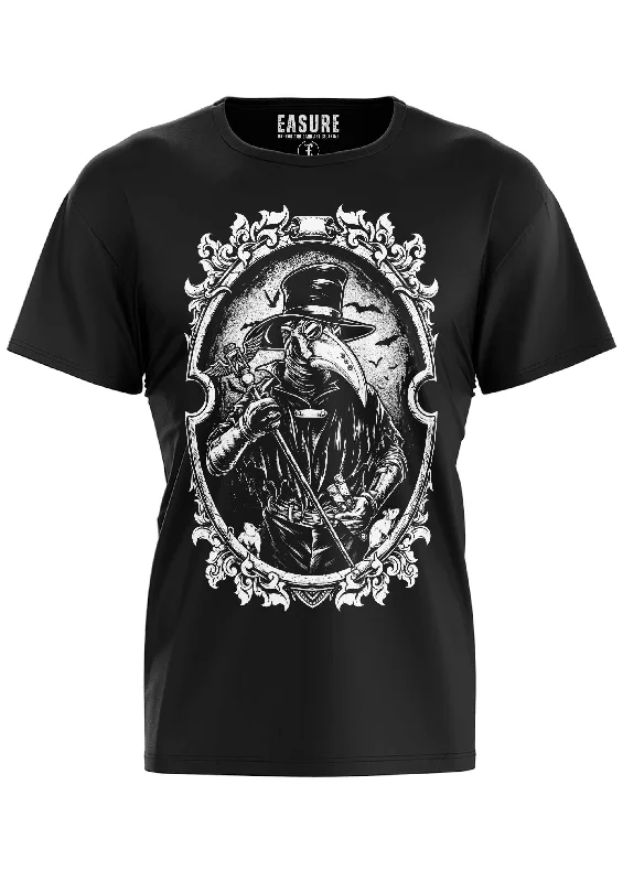 DEATH DOCTOR - SHIRT Stylish Split-Hem Short Shirt
