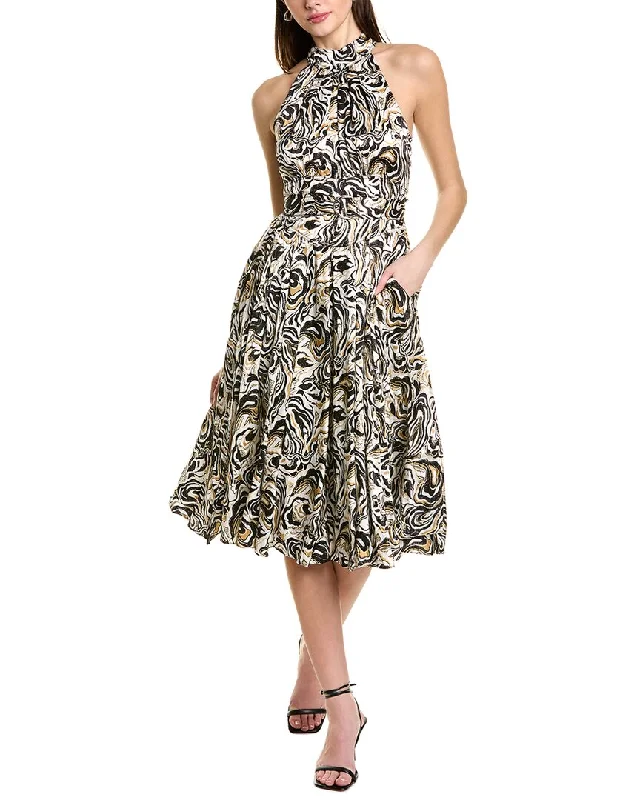 Diane von Furstenberg Nicola Midi Dress Trendy Boho Midi Dress