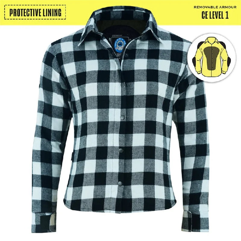 Johnny Reb Womens 'waratah' Plaid Protective Shirt - Reinforced With Protective- Fibre-JRS10029 Casual Boxy Short Shirt Johnny Reb Womens 'waratah' Plaid Protective Shirt - Reinforced With Protective- Fibre-JRS10029 Casual Boxy Short Shirt
