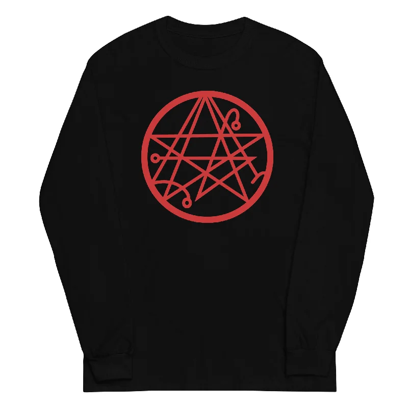 Necronomicon The Book of the Dead Occult Symbol Long Sleeve Shirt Trendy Ruffled Short Sleeve Necronomicon The Book of the Dead Occult Symbol Long Sleeve Shirt Trendy Ruffled Short Sleeve