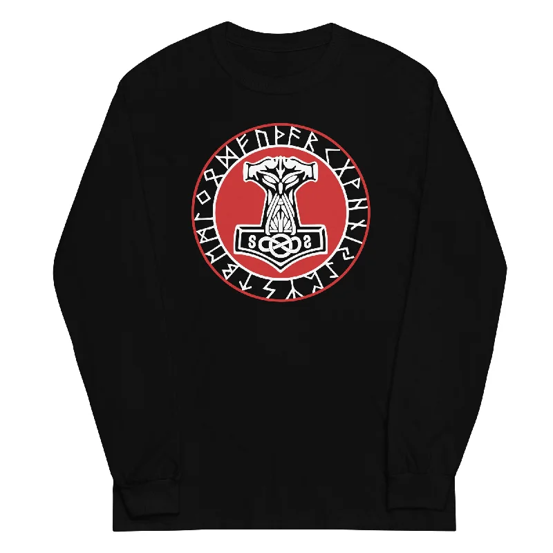 Odin Chief of the Gods Norse Mythology Rune Script Long Sleeve Shirt Relaxed Cotton Short Shirt Odin Chief of the Gods Norse Mythology Rune Script Long Sleeve Shirt Relaxed Cotton Short Shirt