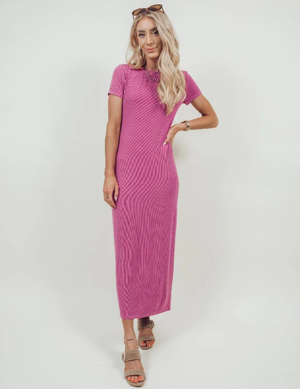 Priscilla Midi Dress Fashionable Pleated Midi Dress