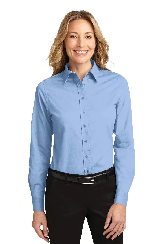 Port Authority Ladies Long Sleeve Easy Care Shirt. L608 Comfortable Fitted Short Sleeve Port Authority Ladies Long Sleeve Easy Care Shirt. L608 Comfortable Fitted Short Sleeve