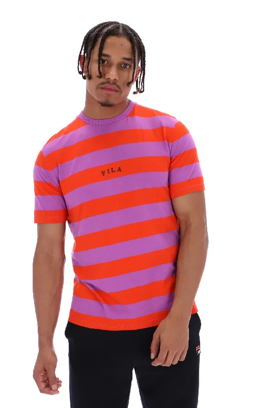 Barney Unisex Oversized Striped Tee Terry Blend Velvet Blend Canvas Blend