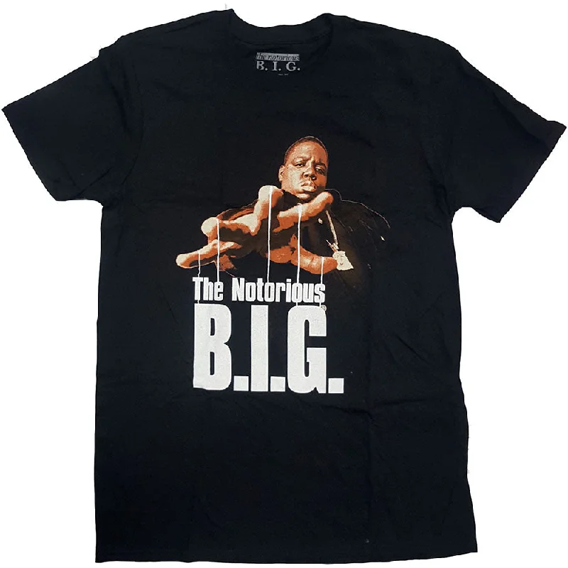 Biggie Smalls | Official Band T-Shirt | Reachstrings Boxy Fit Fitted Loose