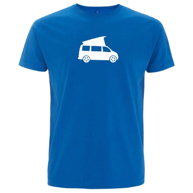 Campervan T-Shirt Beaded Sequined Faux Fur