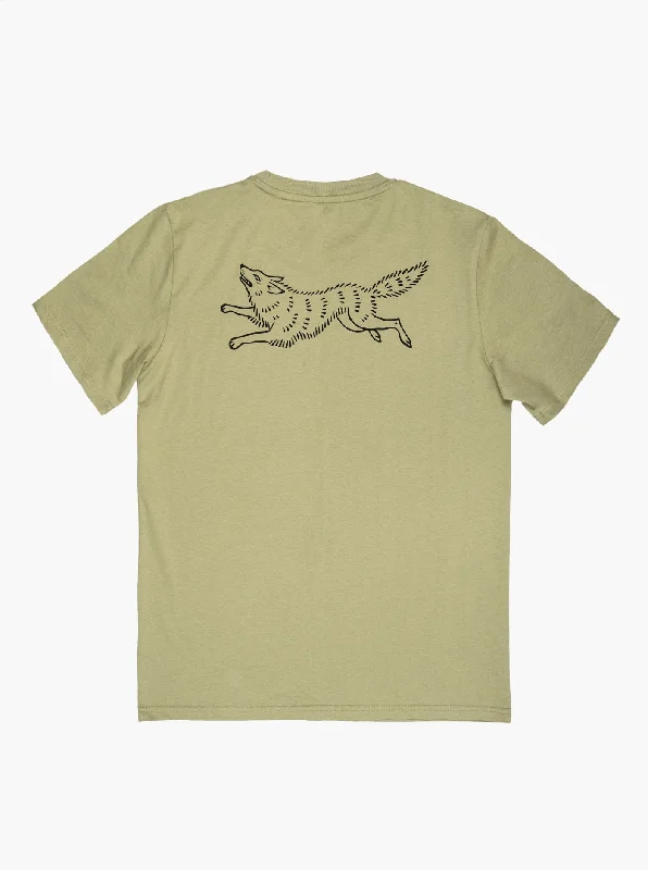 Cotton Unisex T-Shirt - Sage Mesh Blend Leather Blend Suede Blend