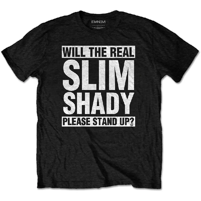 Eminem | Official Band T-Shirt | The Real Slim Shady Fitted T-Shirt Seamless Stretchy