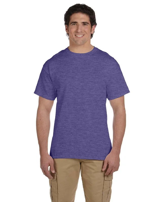 Fruit of the Loom 100% Cotton T-Shirt | Retro Hth Purp Lace Blend Ribbed Blend Corduroy Blend Fruit of the Loom 100% Cotton T-Shirt | Retro Hth Purp Lace Blend Ribbed Blend Corduroy Blend