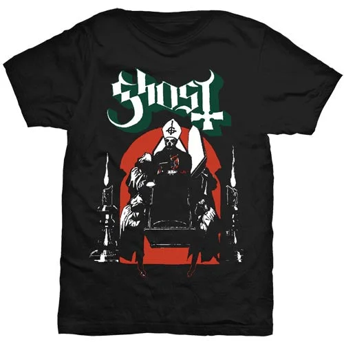 Ghost | Official Band T-Shirt | Procession Front Pockets Side Pockets Patch Pockets