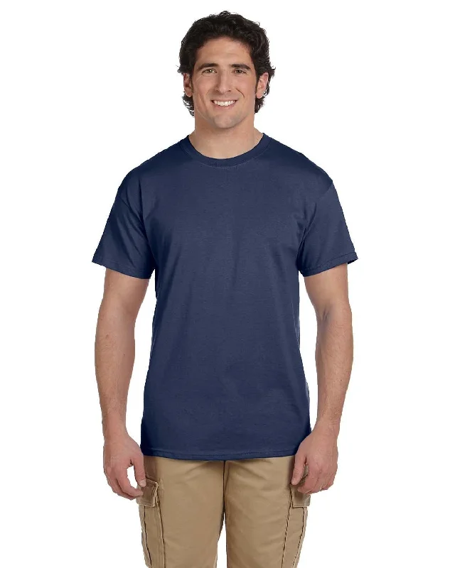 Hanes ComfortBlend 50/50 T-Shirt | Heather Navy Nylon Fabric Polyester Fabric Spandex Fabric Hanes ComfortBlend 50/50 T-Shirt | Heather Navy Nylon Fabric Polyester Fabric Spandex Fabric