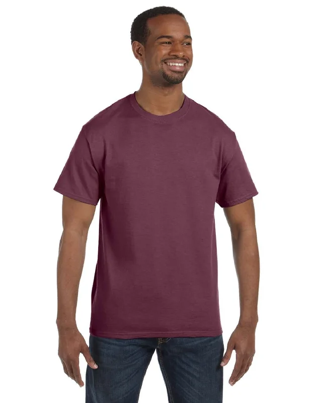 Jerzees Heavyweight 50/50 T-Shirt | Vint Hth Maroon Mesh Fabric Canvas Fabric Denim Fabric Jerzees Heavyweight 50/50 T-Shirt | Vint Hth Maroon Mesh Fabric Canvas Fabric Denim Fabric