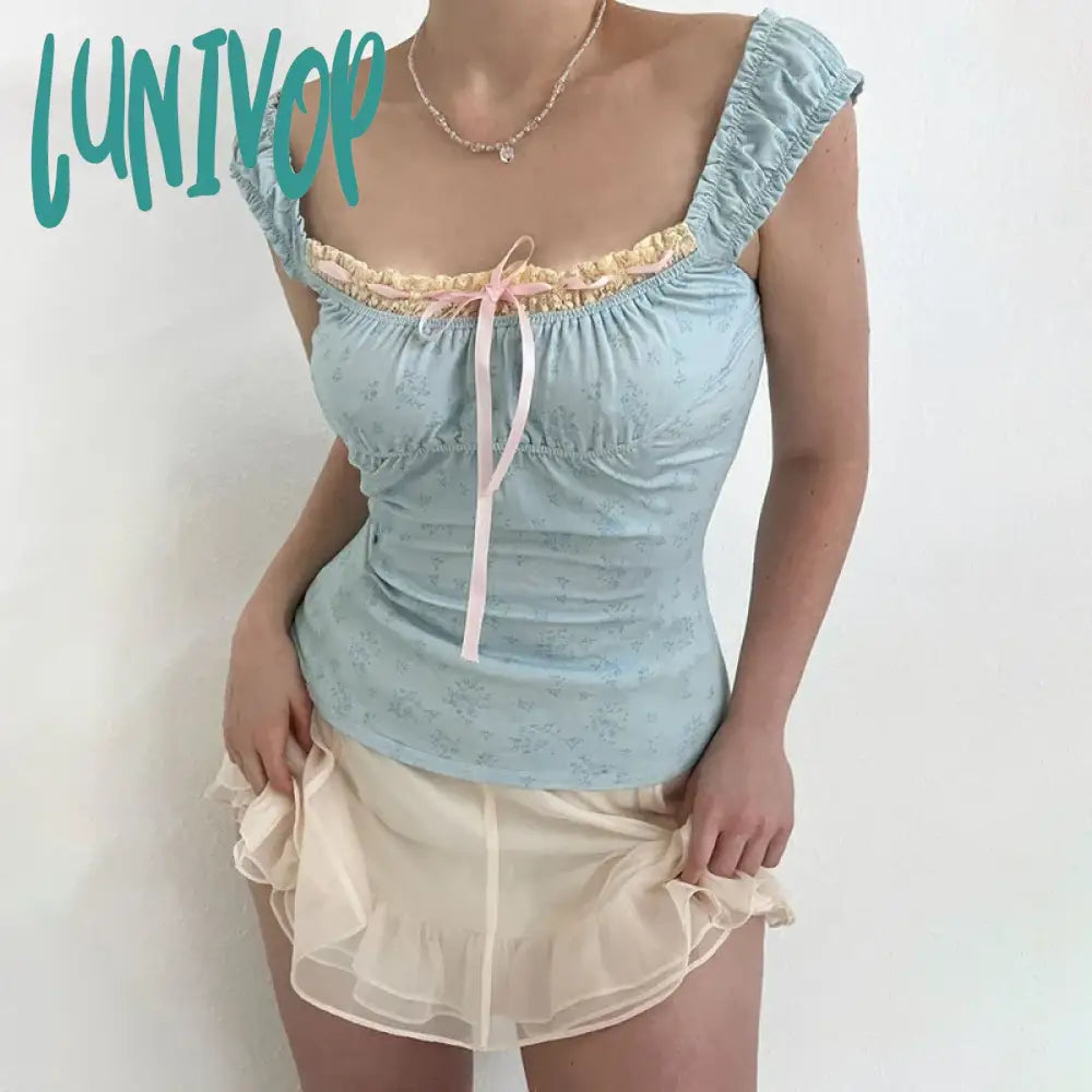 Lunivop New Fashion Women Basic Floral Tank Tops Summer Lace Patchwork Sleeveless Crop T-Shirt For Streetwear Club Wear Skin-Friendly Chenille Brocade Lace Lunivop New Fashion Women Basic Floral Tank Tops Summer Lace Patchwork Sleeveless Crop T-Shirt For Streetwear Club Wear Skin-Friendly Chenille Brocade Lace
