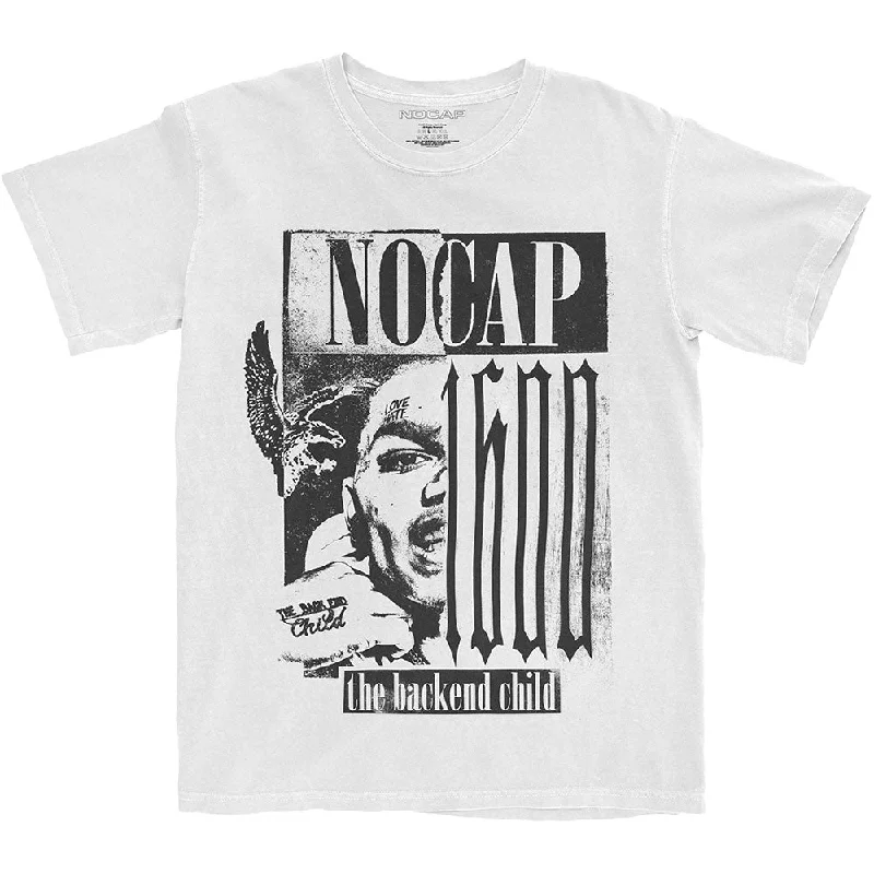 NoCap | Official Band T-Shirt | Backend Front Pockets Side Pockets Patch Pockets