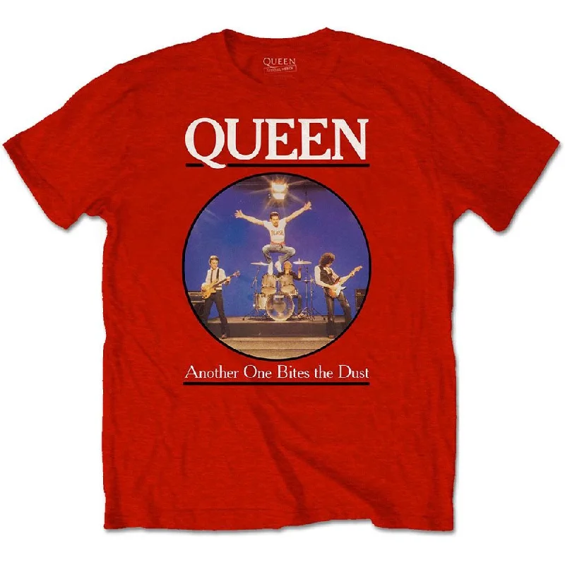 Queen Kids T-Shirt: Another Bites The Dust V-Neck T-Shirt Long Sleeve Cotton