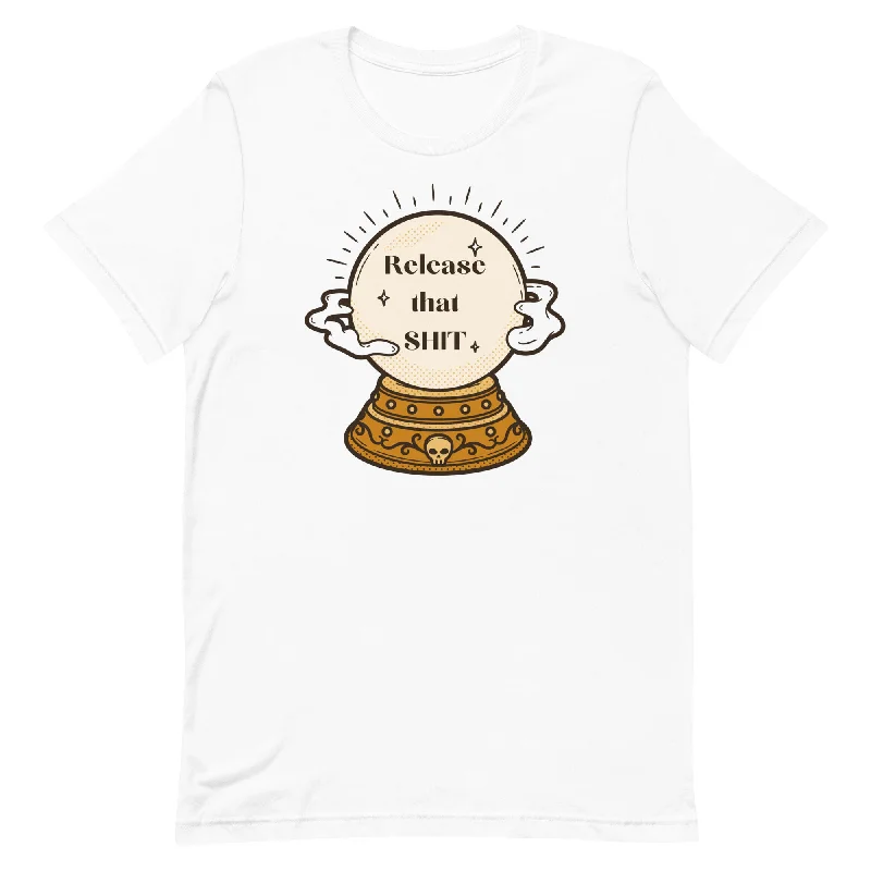 Release That Shit Unisex t-shirt V-Neck T-Shirt Long Sleeve Cotton