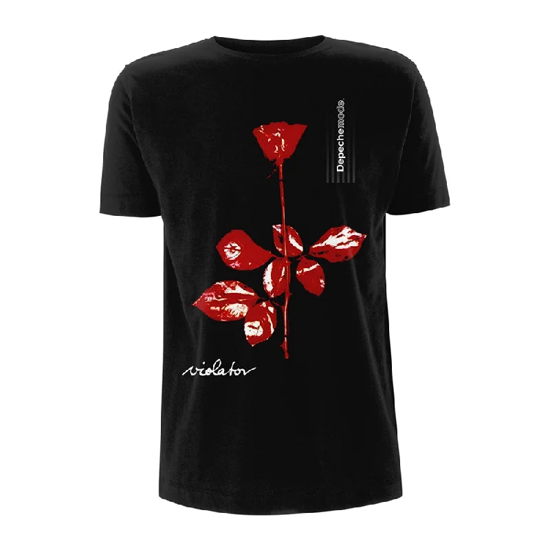 Depeche Mode Unisex T-shirt: Violator Lace Blend Ribbed Blend Corduroy Blend