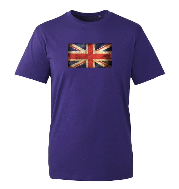 Union Jack T-Shirt Rayon Velvet Corduroy