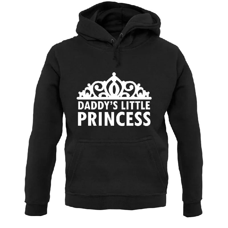 Daddy's Little Princess Unisex Hoodie Hoodie with Ribbed Neckline Snug Warm