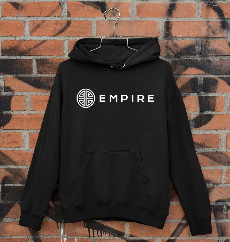 Empire Unisex Hoodie for Men/Women Hoodie with Ribbed Hem Stretchable Secure