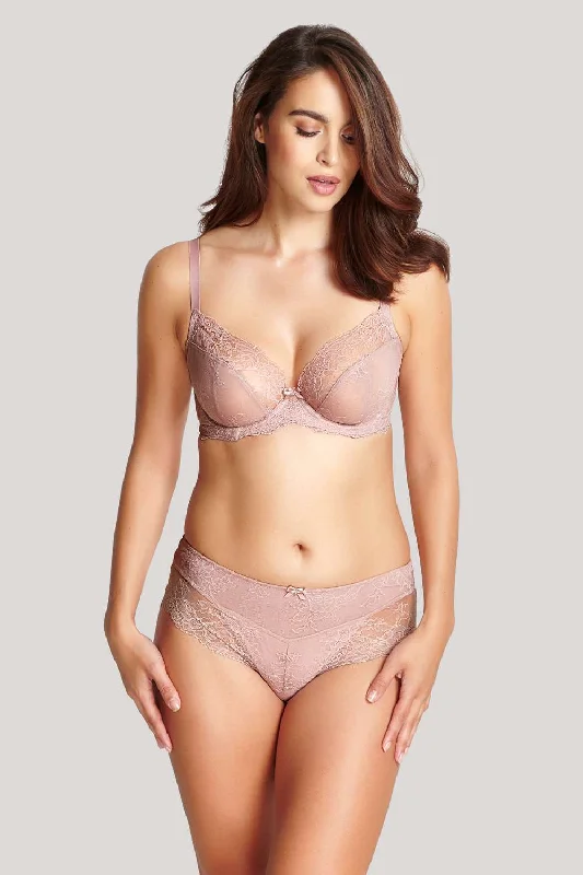 Ana Plunge Bra In Vintage - Panache Chic Lace Bra