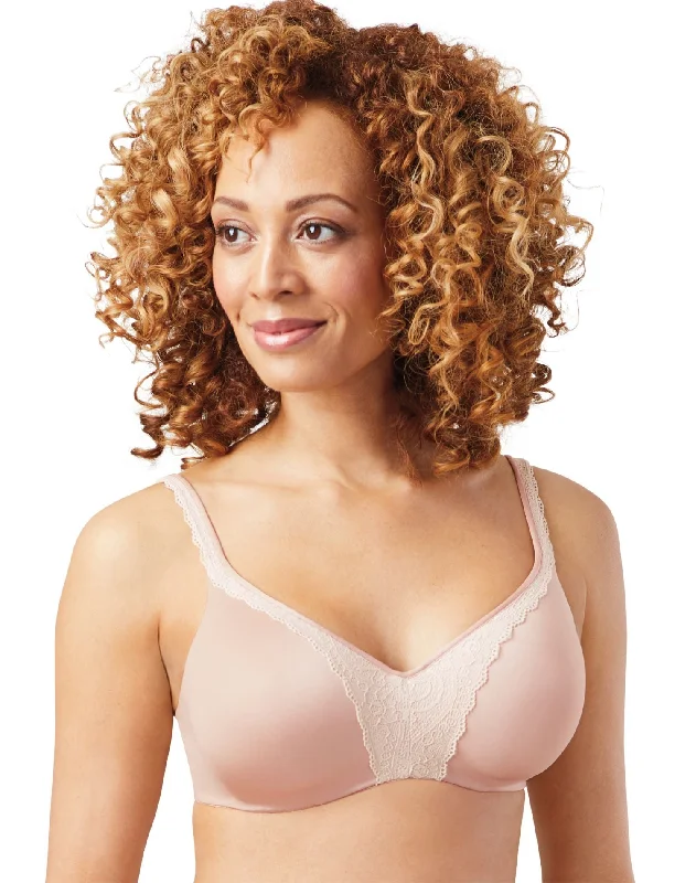 Bali Womens One Smooth U Post Surgery Comfort and Support Wirefree Bra Lace Back Bra