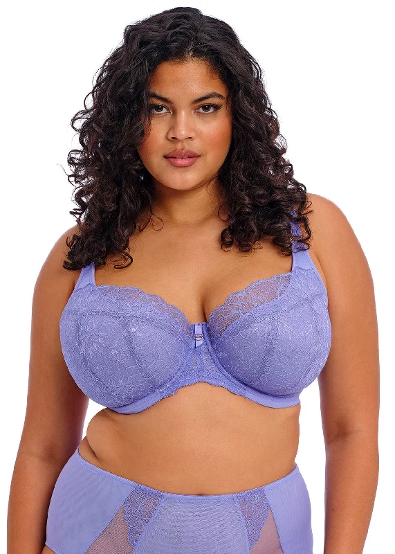 Brianna Underwired Padded Half Cup Bra In Jacaranda - Elomi Classic Wire-Free Bra