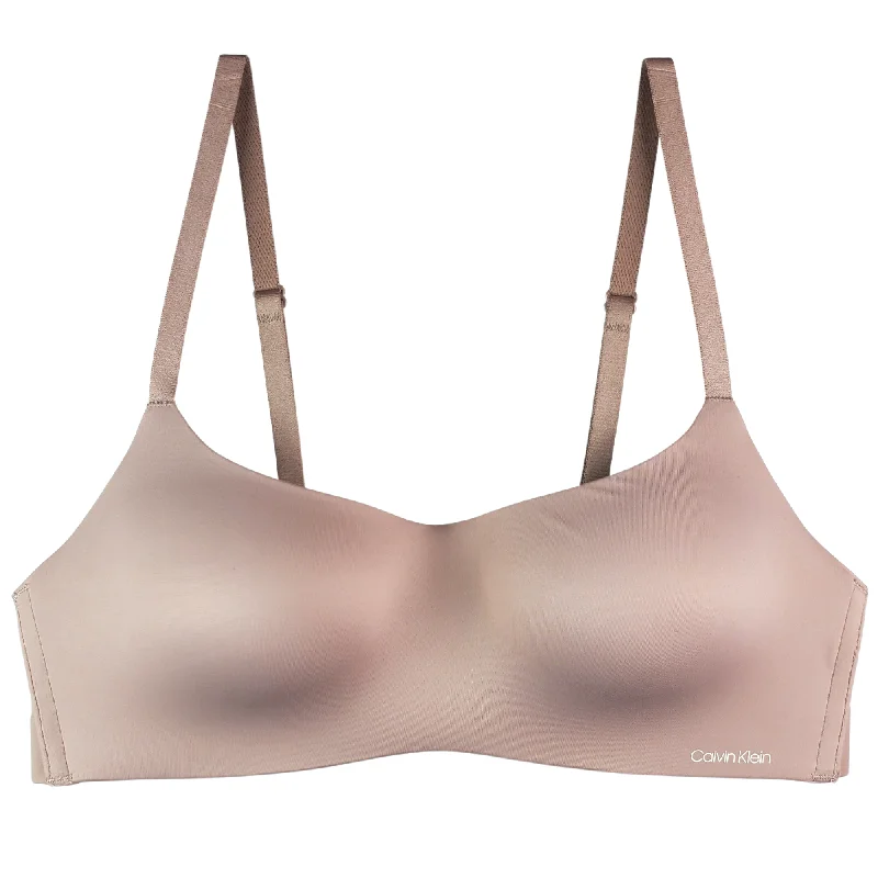 Calvin Klein Liquid Touch Wirefree Bra Sexy Mesh Bralette