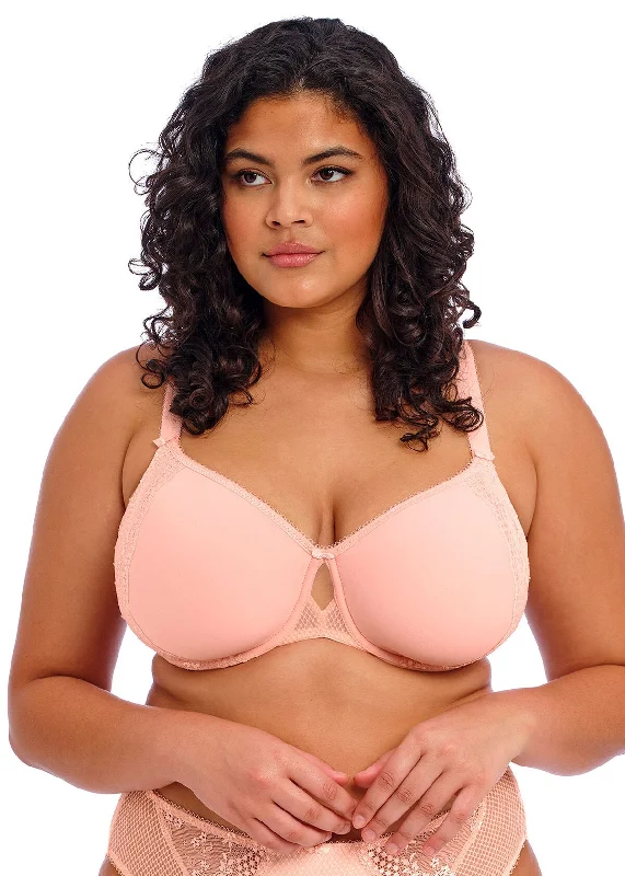 Charley Underwired Spacer Moulded Bra In Ballet Pink - Elomi Seamless Push-Up Bra