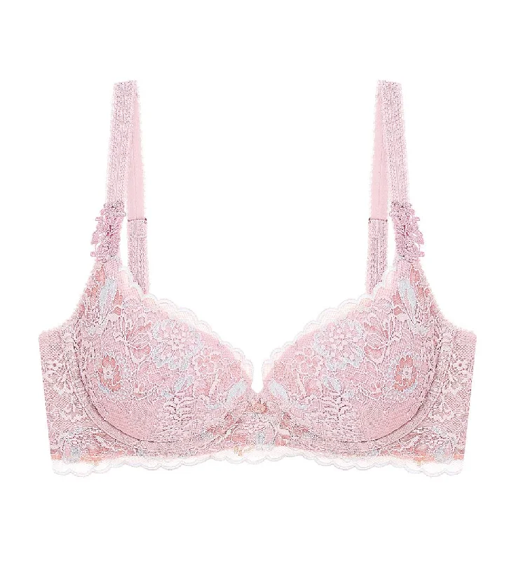 Florale Azalea Lace Wired Push Up Bra Supportive Cotton Bra