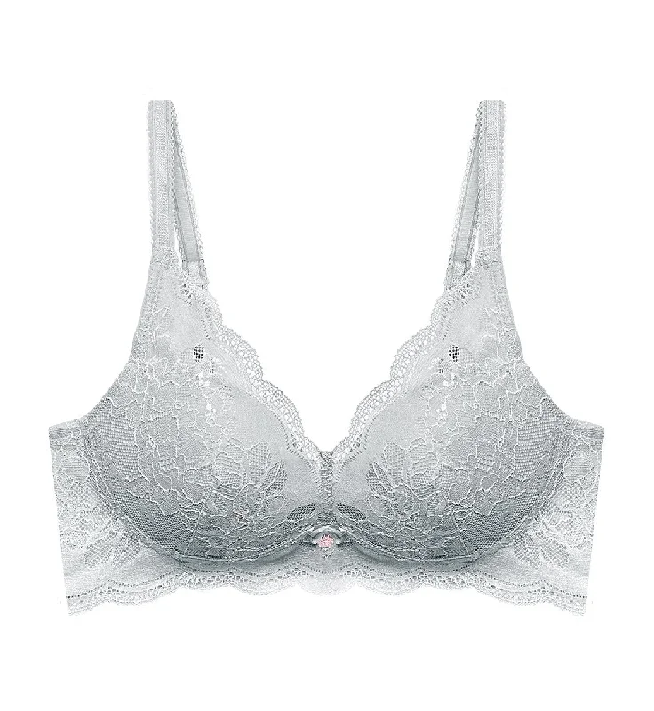 FLORALE OLEANDER NON-WIRED PADDED BRA Floral Lace Bra