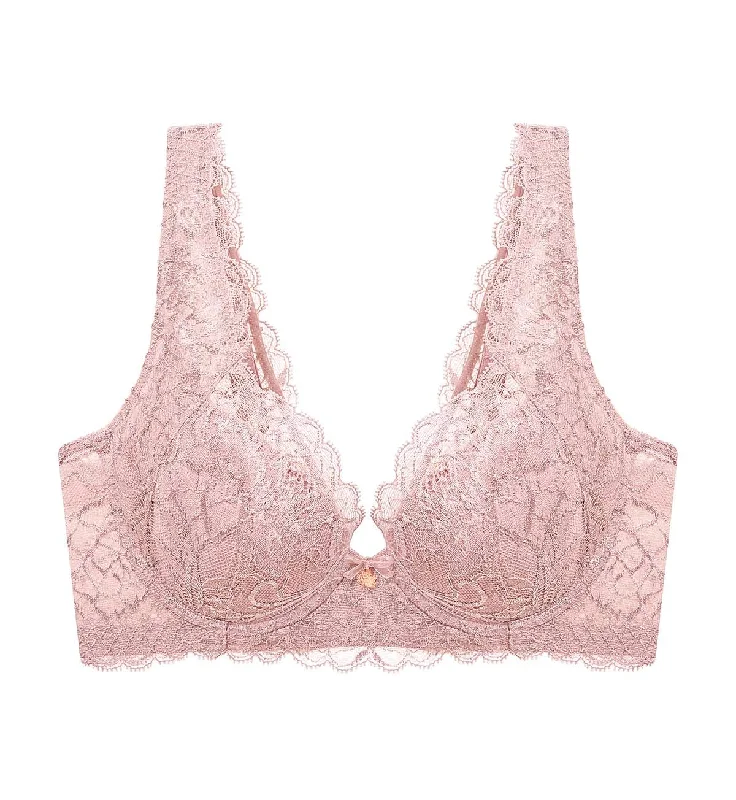 Florale Wild Peony Wired Padded Bra High-Cut Bra Design