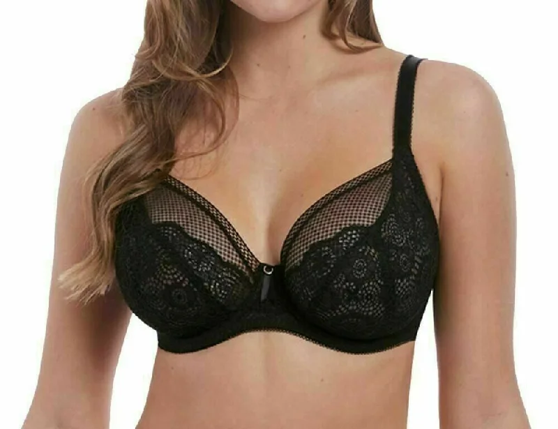 FREYA AA5491 EXPRESSION UNDERWIRE PLUNGE BRA Stylish Strapless Bra