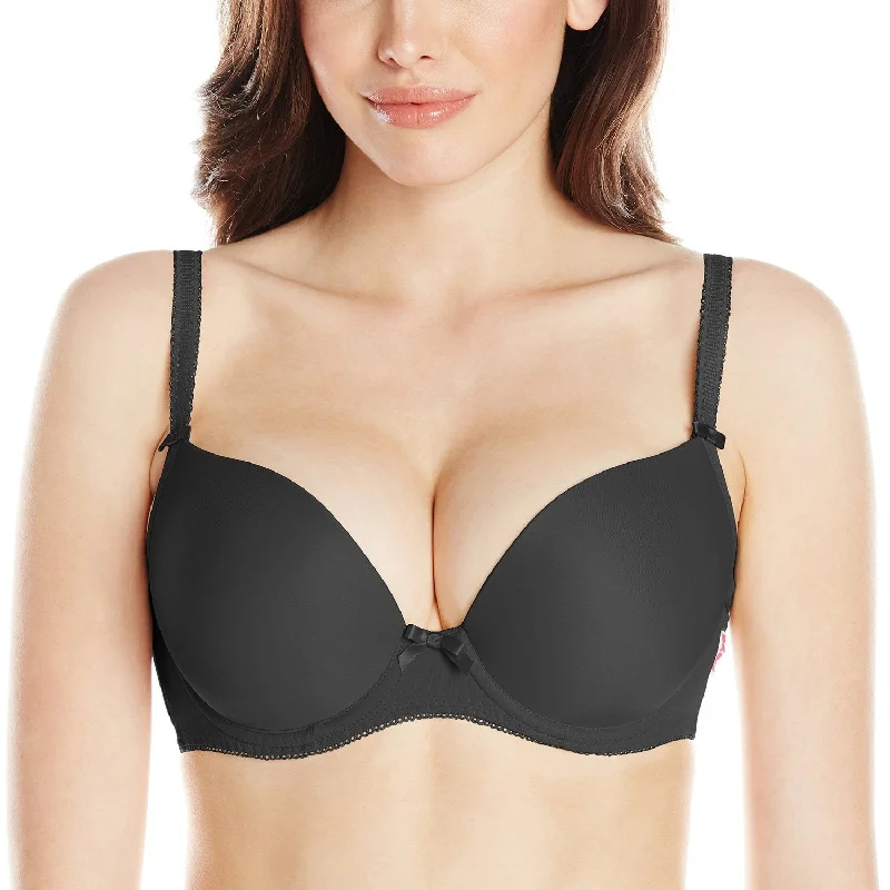 Freya Deco Women`s Underwire Moulded Plunge Bra Classic Wire-Free Bra