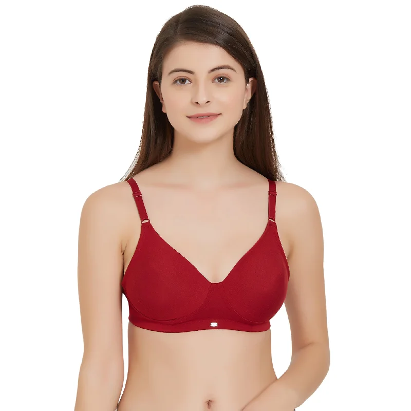 Full Coverage Non Padded Non Wired Seamless Bra-CB-330 Soft Padded Bralette