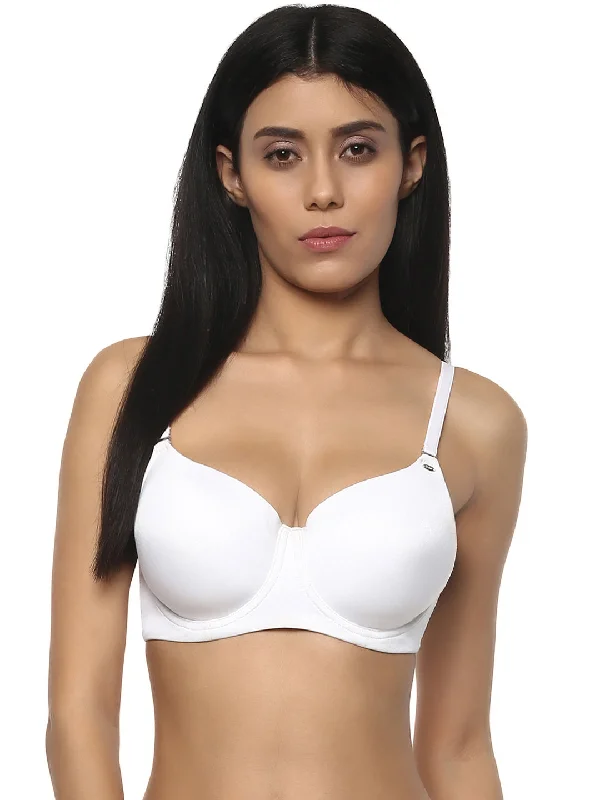 Full Coverage Padded Non Wired Bra-CB-122 Soft Strapless Bra