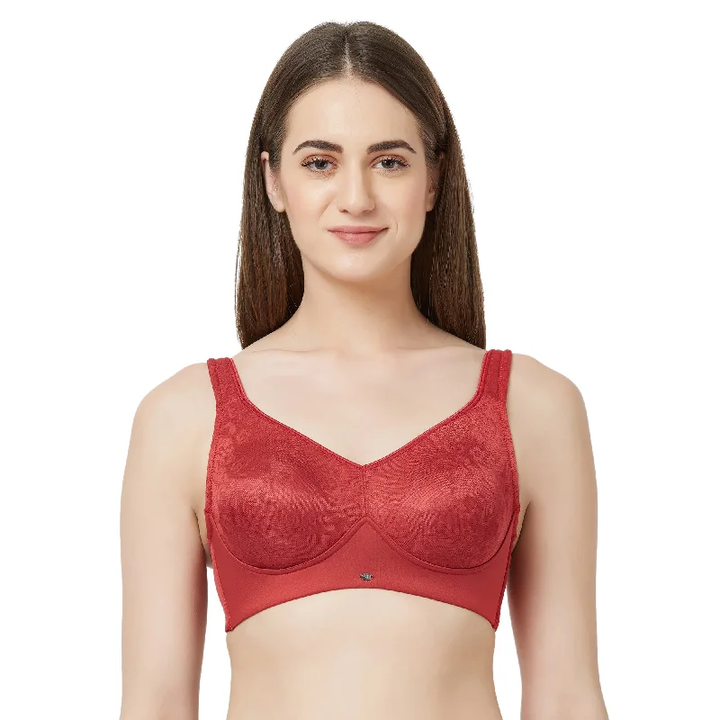 Minimizer Full Coverage Non Wired Bra- CB-325 Seamless Push-Up Bra