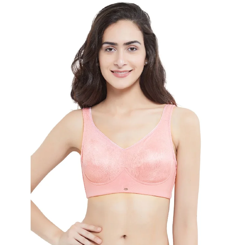 Minimizer Full Coverage Non Wired Bra- CB-325 Sexy Mesh Bralette