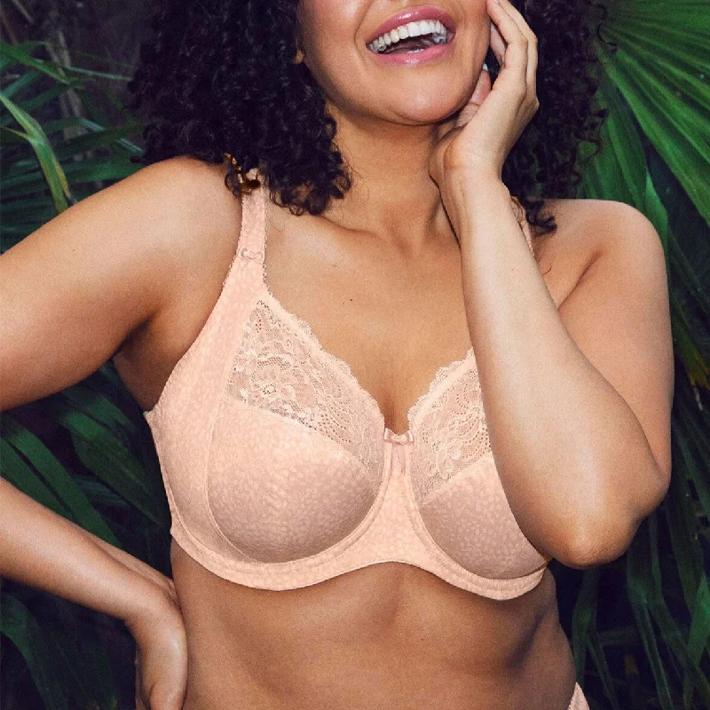 Morgan Underwired Soft Cup Bra In Cameo Rose - Elomi Contour Bra Style