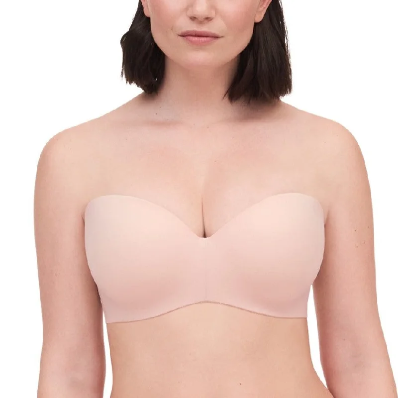 Norah Comfort Strapless Convertible Bra In Nude Blush - Chantelle Supportive Wireless Bra