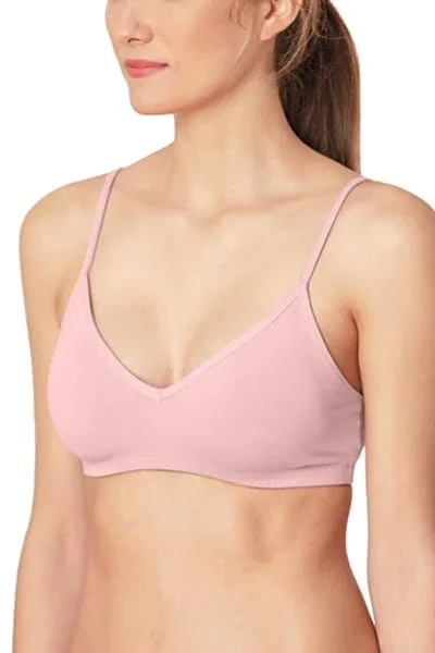 Organic Cotton blend Cami Bra Adjustable Comfort Bra