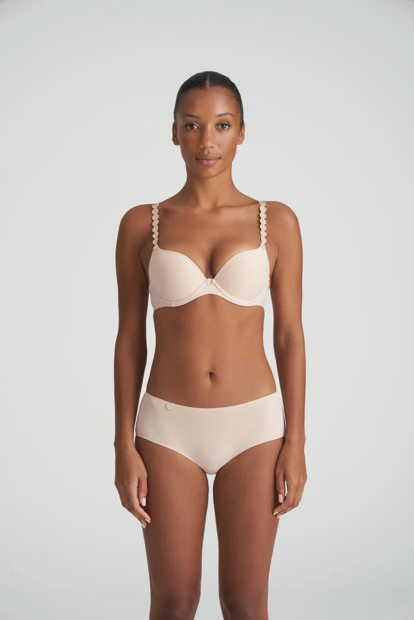 Tom Push Up Bra In Caffe Latte - Marie Jo Casual Bralette Set