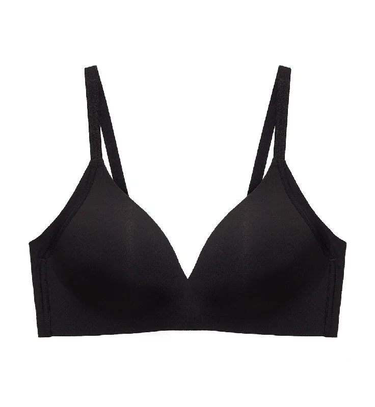 TRI-ZONE 3-IN-I CUP PADDED BRA Elegant Satin Bralette